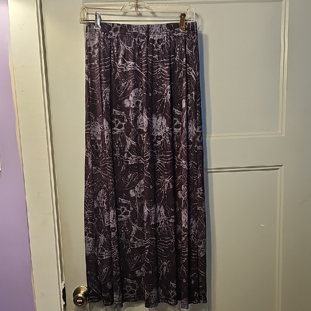 Elegant Black and Gray Women's Skirt